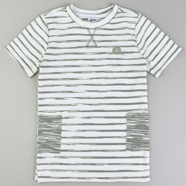 S.S Rib Striped Top - Kidichic